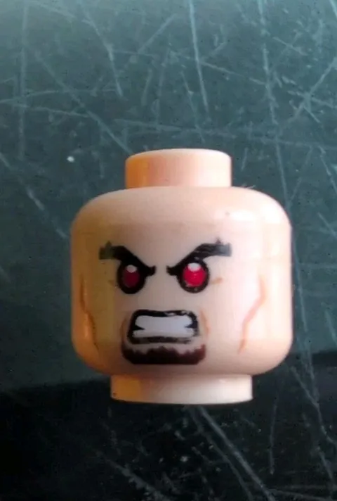 LEGO Star Wars Anakin Skywalker Head Red Eyes Part 3626cpb2522 sw1083 75269