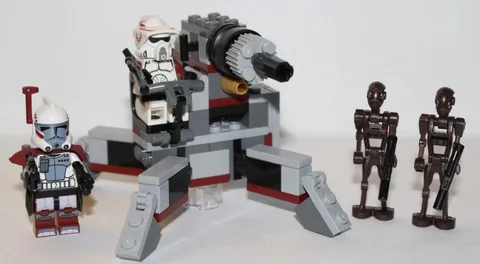 LEGO Star Wars 9488 Elite Clone Battle Pack Complete w/ Instructions & Minifigs