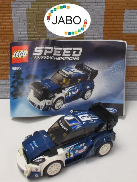 (AH 3) Lego 75885 SPEED CHAMPIONS Ford Fiesta M-Sport WRC with...