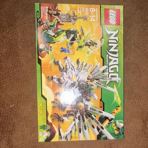 LEGO NINJAGO Epic Dragon Battle 9450 Rise of the Snakes damaged box Retired set