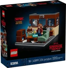 LEGO 40891 Stranger Things WSQK Radio Station Building Set New