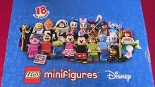 ●● Rare! ~RETIRED! Collectable ~ Lego Disney Minifigures Series 1 ~ Case sealed 