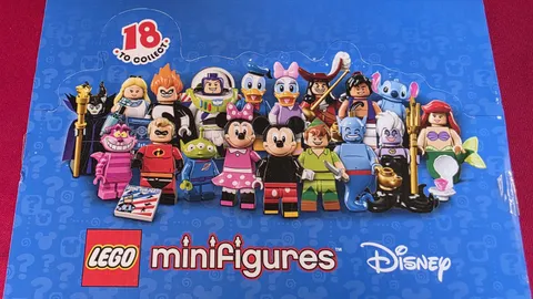 ●● Rare! ~RETIRED! Collectable ~ Lego Disney Minifigures Series 1 ~ Case sealed 