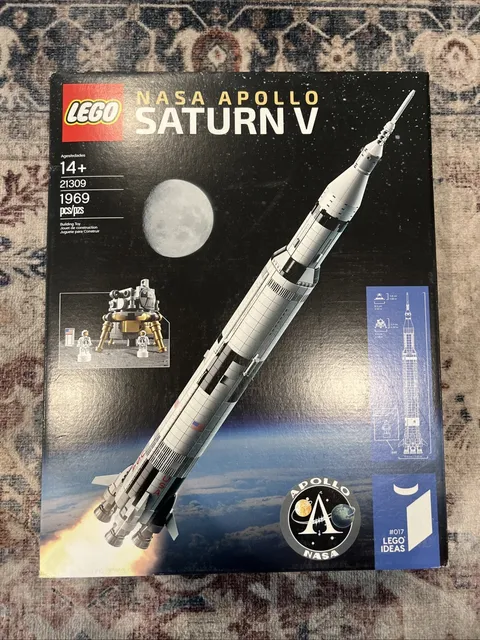 LEGO Ideas 21309 NASA 1969 Apollo Saturn V Brand New Factory Sealed Original