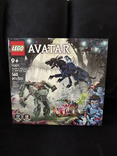NEW LEGO Avatar Neytiri & Thanator vs AMP Suit Quaritch 75571 retired set