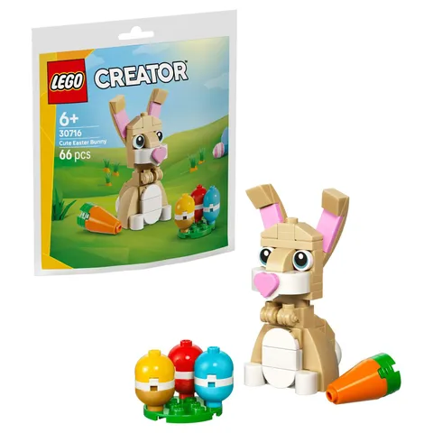 LEGO Creator Seasonal Cute Easter Bunny Polybag Paper Bag Set 30716