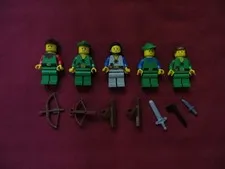 LEGO Castle Kingdoms Forestmen  Minifigures Lot.