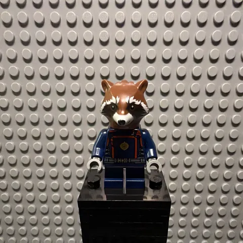 LEGO Rocket Raccoon Marvel Minifigure Guardians of the Galaxy Volume 3