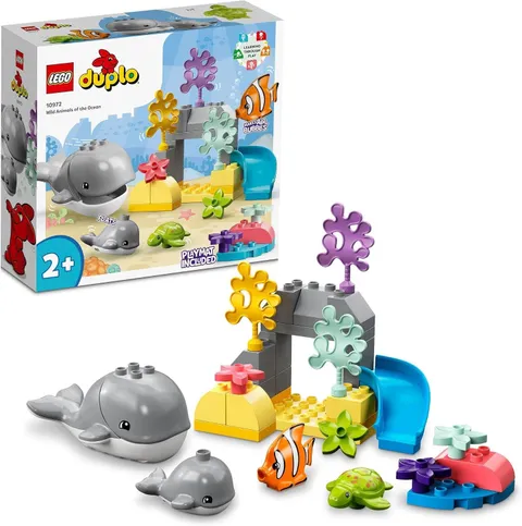 LEGO Duplo Duplo Town Sea Creatures 10972 Toy Block Present Infant Red-chan Anim