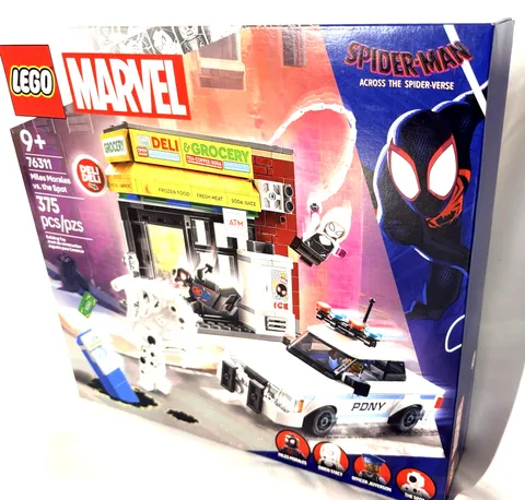 LEGO Marvel 76311 Miles Morales vs The Spot Sealed NISB Spider-Verse 375 Pc