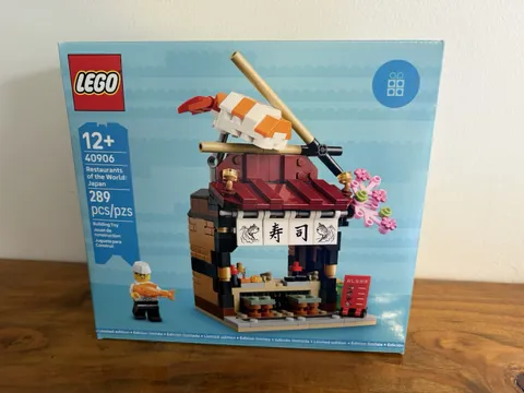 Lego GWP Restaurants Of The World: Japan 40906 Brand New Sealed Condition