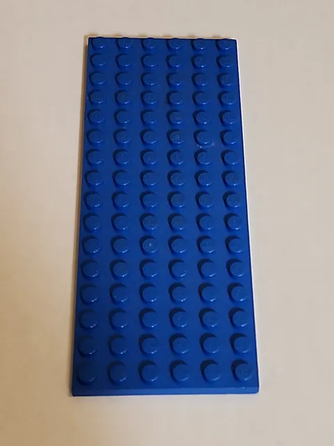 LEGO 6x16 Plate Blue 3027 4th one has a couple of nicks