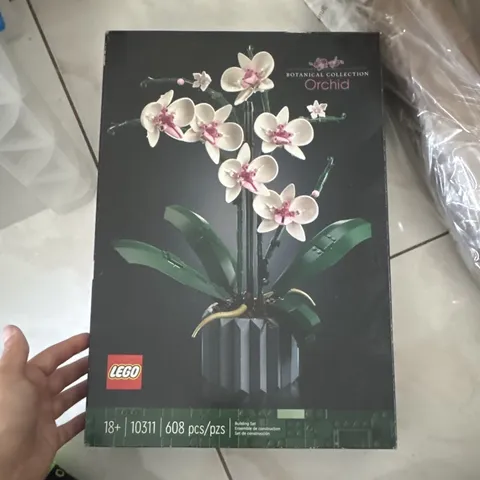 LEGO Icons Botanical Collection Orchid 10311 Complete Set 608 pcs 18+