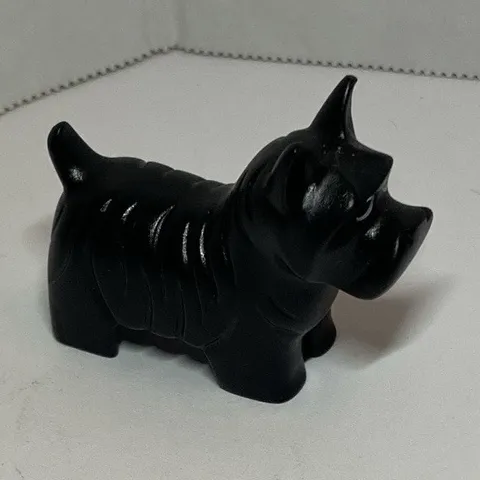 LEGO DUPLO Black Scottish Terrier Figure Dog 1 Piece Animals Theme Character