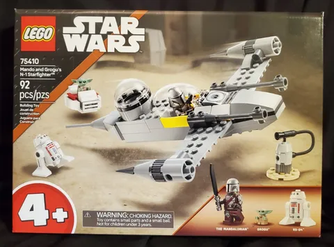 LEGO Star Wars Mando and Grogu's N-1 Starfighter 75410