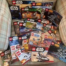 22 LEGO Instruction Manuals Star Wars