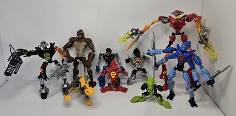 Lego Bionicle Hero Factory Lot Of 9
