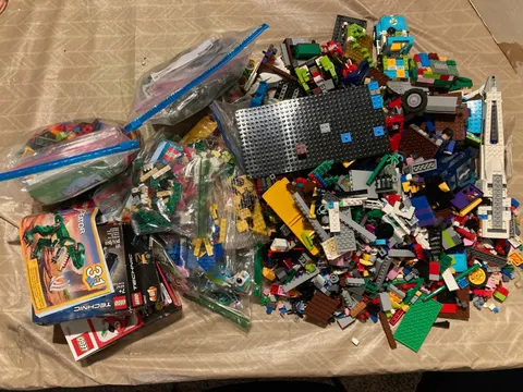 LEGO 17 lbs  Random Parts, Pieces, Partials Sets, Bulk Lot Assorted Various