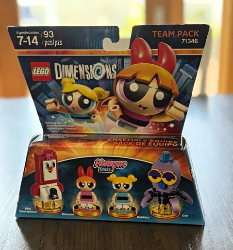 LEGO Dimensions Powerpuff Girls Team Pack 71346 – Brand New Factory Sealed