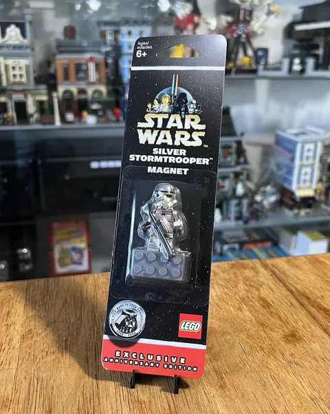New LEGO Chrome Stormtrooper 852737 10th Anniversary Exclusive sw0097 Minifigure