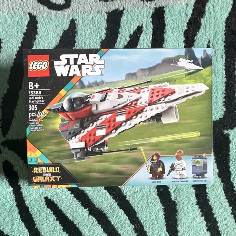 LEGO Star Wars Jedi Bob's Starfighter 75388 305pcs 8+ Rebuild Galaxy NIB Set