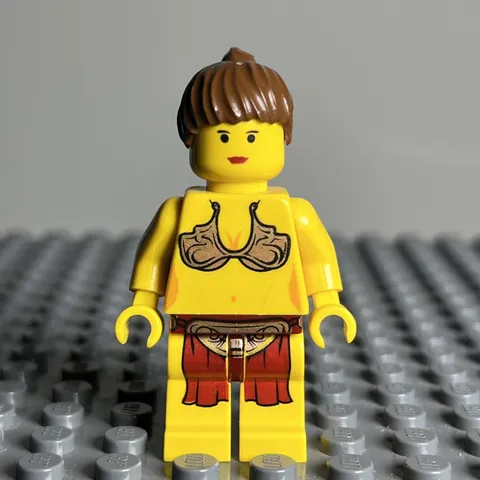 LEGO Minifigure Star Wars Princess Leia Jabba Slave Outfit sw0070 4480 - 3J
