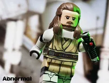 LEGO Star Wars Abnormal minifigure armored Qui Gon Jinn alt