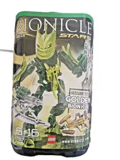 LEGO Bionicle Gresh Stars Sealed MISB Canister 7117 Glatorian Golden Bionicle