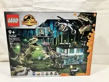LEGO Jurassic World:  76949 - Giganotosaurus & Therizinosaurus Attack - NEW