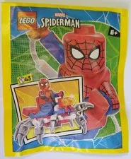 Lego Spider-Man Minifigure with Spider-Crawler Paper Bag 682404
