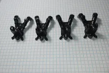 4 Lego Black part number 60902 Bionicle Foot Feet Ball Joint Genuine WYSIWYG