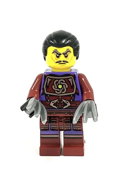 LEGO Ninjago Clouse Minifigure Tournament of Elements Hair, Model Njo112 70748