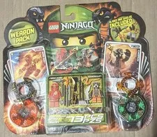 LEGO 9591 Ninjago Weapon Pack Minifig Chokun NRG Kai Ninja Spinner Battle NEW*