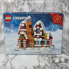 Lego Creator Microscale Gingerbread House 40337 Damaged Box