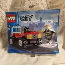 LEGO City Fire Fighters Set 4938 Fire 4 x 4 Car Polybag BRAND NEW Sealed
