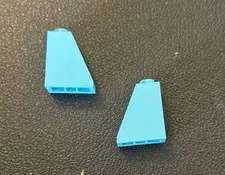 LEGO Parts 60481 Lot 2 Pieces Slope 65 Degree 2x1x2 Medium Azure