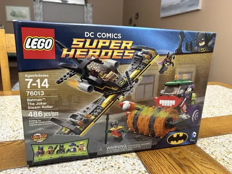 LEGO 76013 The Joker Steam Roller, Brand New Factory Sealed!