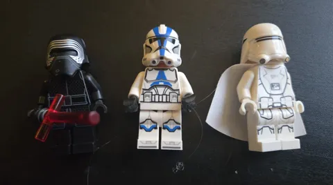 Lego Star Wars Minifigure Lot- Kylo Ren- Lot Of 3- Authentic