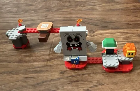 LEGO Super Mario 71364 Whomp’s Lava Trouble Expansion Set 133pc Age 6+