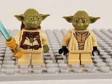 LEGO Star Wars Yoda Pair sw0707 sw1147 Backpack Lightsaber Mixed Hands