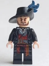 LEGO® Minifigure Pirates of the Caribbean poc004 Hector Barbossa