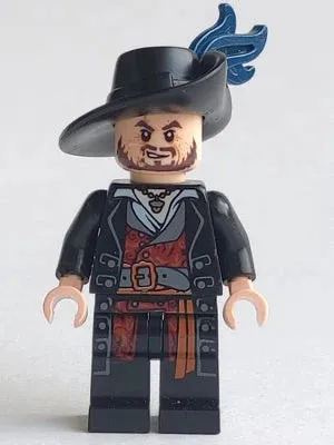 LEGO® Minifigure Pirates of the Caribbean poc004 Hector Barbossa