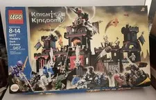 LEGO Knights Kingdom Vladek's Dark Fortress 8877 2005 New Retired OPENED BOX