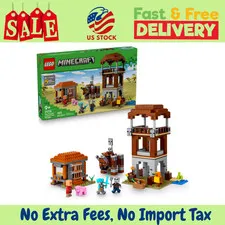 LEGO Minecraft Pillager Outpost Ravager Set 21278 Gamer Toy