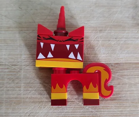 LEGO Movie Minifigure - Unikitty Super Angry Kitty (