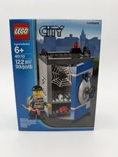 Lego City Bank Vault Coin Bank w/ Burglar Minifig 40110  Factory Sealed Retired