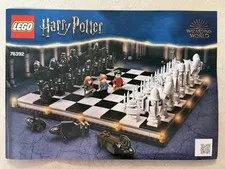 2021 Lego #76392 Harry Potter  Chess Building Instructions Manual ONLY