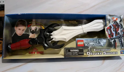 SUPER RARE LEGO Kinghts Kingdom Electronic Sword 20502 NEW IN BOX