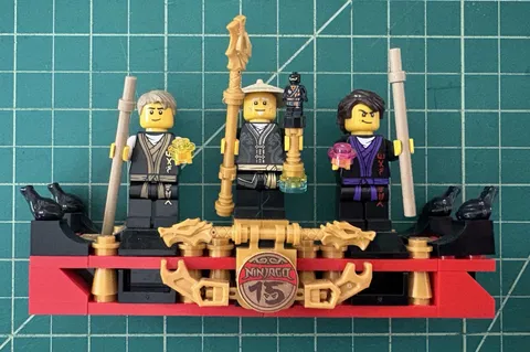 Lego Ninjago Minifigures - Young Wu, Garmadon, First Spinjitzu Master - 71861