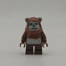 LEGO Star Wars Ewok Chief Chirpa Minifigure Rare Retired sw0236